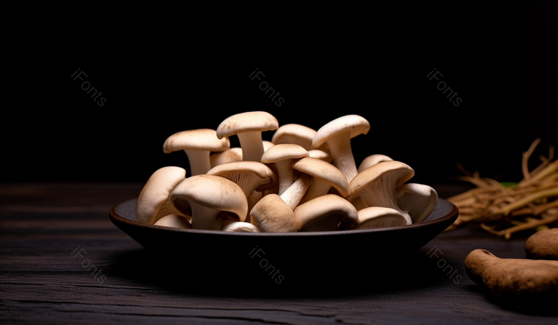 天然云南野生菌火把菌油鸡枞,高清,摄影图,摄影图片,图片大全,摄影图免费下载